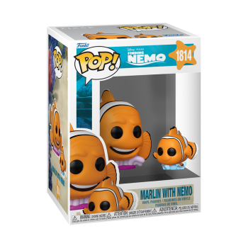 FUNKO POP! Vinyl Figur Disney Pixar Finding Nemo Findet Nemo Marlin with Nemo 1814