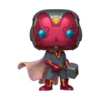FUNKO POP! Vinyl Figur MARVEL Infinity Saga Vision with Mjolnir 1664