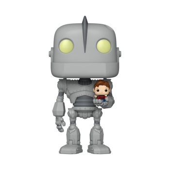 FUNKO POP! Vinyl Figur Disney The Iron Giant Der Gigant aus dem All The Iron Giantwith Hogarth Hughes 2077 15cm