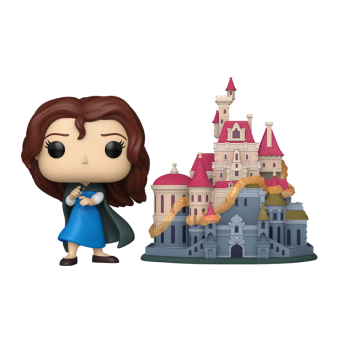 FUNKO POP! Vinyl Figur Town Disney Beauty and the Beast Die Schöne und das Biest Belle with Castle 52