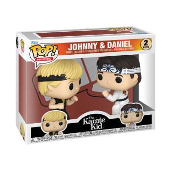 FUNKO POP! Vinyl Figur Movie The Karade Kid Johnny und Daniel 2er Pack