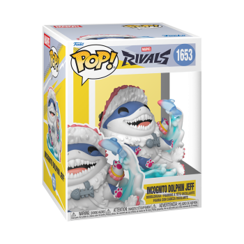 FUNKO POP! Vinyl Figur Games Marvel Rivals Incognito Dolphin Jeff 1653
