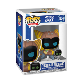 FUNKO POP! Vinyl Figur Games Astro Bot Tooled Up Mechanic 1304
