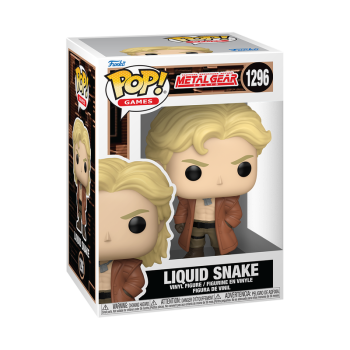 FUNKO POP! Vinyl Figur Games Metal Gear Solid Liquid Snake 1296