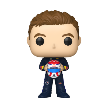 FUNKO POP! Vinyl Figur Sports Racing Formula One Formel 1 Oracle Red Bull Max Verstappen Holding Helmet 17
