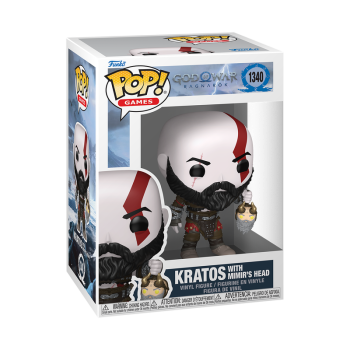 FUNKO POP! Vinyl Figur Games God of War Ragnarök Kratos with Mimirs Head 1340