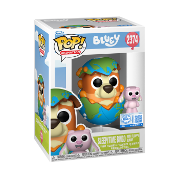 FUNKO POP! Vinyl Figur  Animation  Bluey Sleepytime Bingo with Floppy Bunny 2374 Special
