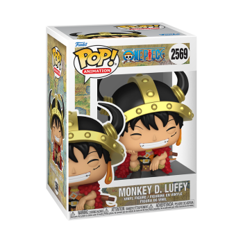 FUNKO POP! Vinyl Figur Animation One Piece Monkey D Luffy with Helmet 2569 Chance of Chase