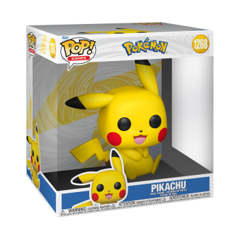FUNKO POP! Vinyl Figur Games Pokemon Pikachu Sitting 1268 25cm