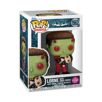 FUNKO POP! Vinyl Figur Television Angel Jäger der Finsternis Lorne with Angel Puppet 1962
