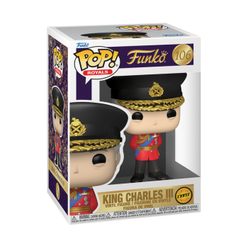 FUNKO POP! Vinyl Figur Royal Family King Charles III 3 106 Chance of Chase