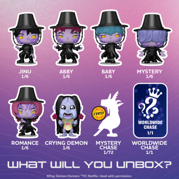 KPop Demon Hunters POP! Vinyl Figuren  9 cm Blind Box 1 Stück