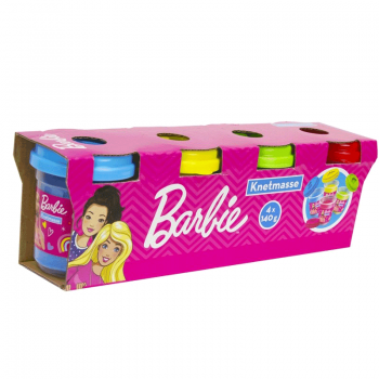 Barbie Knetmasse 4er Pack
