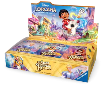 "Disney Lorcana - Die Stadt Hyperia Booster Display - DE "