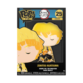 FUNKO POP PIN! Anime Demon Slayer Zenitsu Agatsuma #25