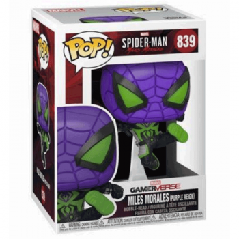FUNKO POP! - MARVEL - Spider-Man Miles Morales Purple Reign #839