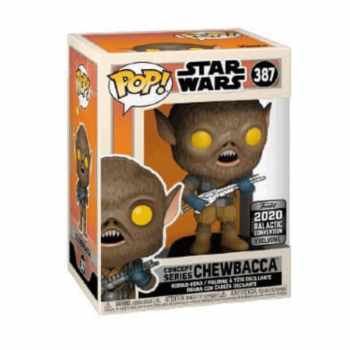 FUNKO POP! - Star Wars - Concept Series Chewbacca #387 2020 Galactic Convention