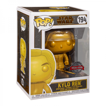FUNKO POP! - Star Wars - Kylo Ren Gold Metallic #194 Special Edition