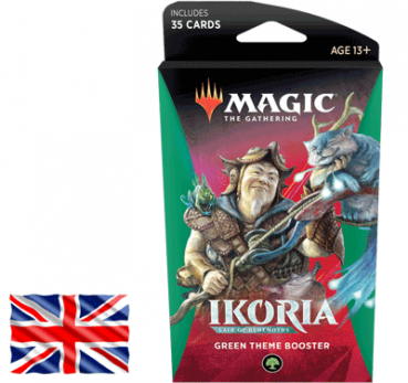 Magic the Gathering Ikoria: Lair of Behemoths Thematische Booster Green Theme - 1 Booster - EN