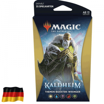 Magic the Gathering Kaldheim Themen-Booster Viking Theme - 1 Box - DE