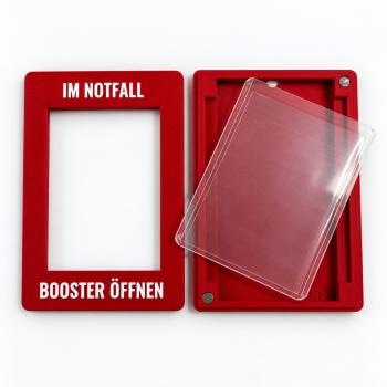 TCG Booster Notfallbox – Wandhalter für Sammelkarten Booster