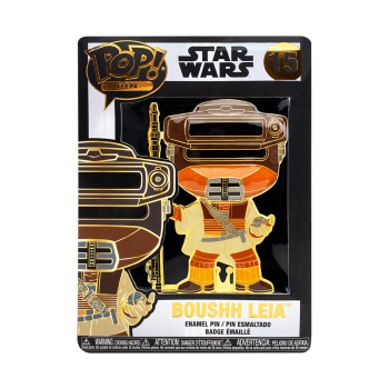 FUNKO POP PIN! Star Wars Boushh Leia #15