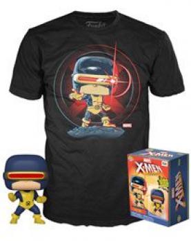 Marvel 80th POP! & Tee Vinyl Figur & T-Shirt Set First Appearance Cyclops