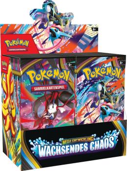Pokémon Cards ME04 Wachsendes Chaos 36er Booster DE
