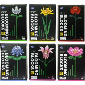 Blooming Blocks Klemmbaustein Blumen