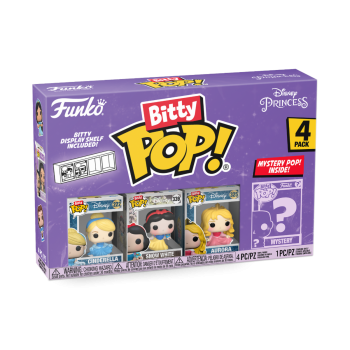FUNKO Bitty POP - Disney Princess Cinderella #4er Pack