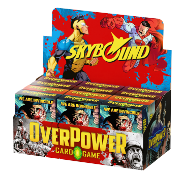 OverPower TCG - Skybound (Invincible/The Walking Dead) Starter Deck Display (4 Decks) - EN