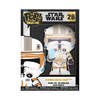 FUNKO POP PIN! Star Wars Commander Cody #26