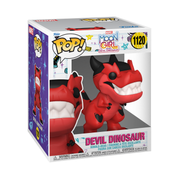 FUNKO POP! - MARVEL - Moon Girl und Devil Dino Devil Dino #1120