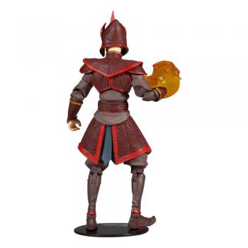 Avatar - Der Herr der Elemente Actionfigur Prince Zuko Helmeted (Gold Series) 18 cm