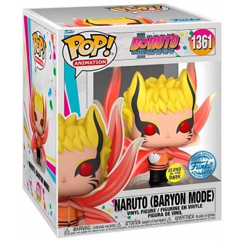 FUNKO POP! Vinyl Figur Animation Boruto Naruto Next Generation Naruto Baryon Mode 1361 Special 15cm