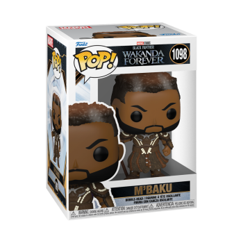 FUNKO POP! - MARVEL - Black Panther Wakanda Forever M Baku #1098