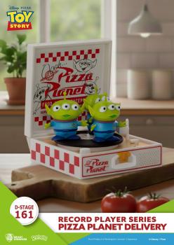 Toy Story Record Player Series PVC Figur Pizza Planet Delivery 12 cm