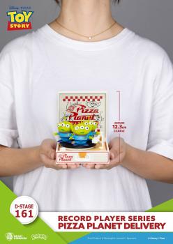 Toy Story Record Player Series PVC Figur Pizza Planet Delivery 12 cm