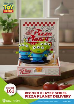Toy Story Record Player Series PVC Figur Pizza Planet Delivery 12 cm