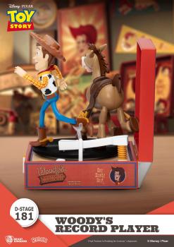 Toy Story Record Player Series PVC Figur Woody's Record Player 13 cm