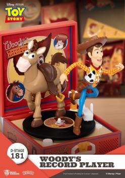 Toy Story Record Player Series PVC Figur Woody's Record Player 13 cm