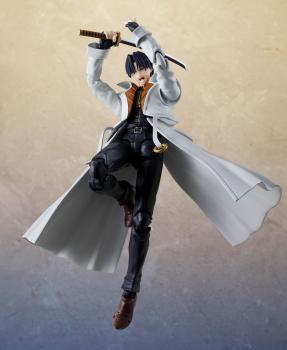 Rurouni Kenshin: Meiji Swordsman Romantic Story S.H. Figuarts Actionfigur Aoshi Shinomori 17 cm