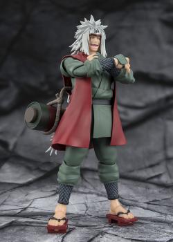 Naruto S.H.Figuarts Actionfigur Jiraiya Hidden Leaf Heroic Master Sage (Sage Mode Set) 17 cm