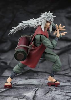 Naruto S.H.Figuarts Actionfigur Jiraiya Hidden Leaf Heroic Master Sage (Sage Mode Set) 17 cm