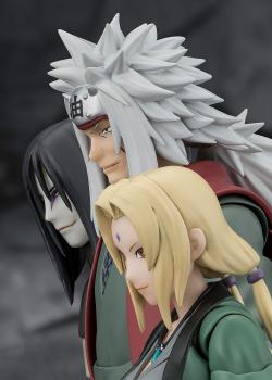 Naruto S.H.Figuarts Actionfigur Jiraiya Hidden Leaf Heroic Master Sage (Sage Mode Set) 17 cm