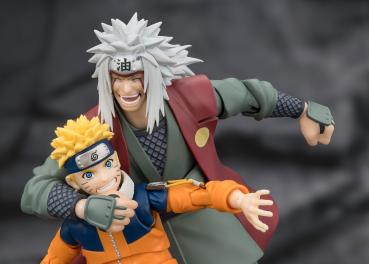 Naruto S.H.Figuarts Actionfigur Jiraiya Hidden Leaf Heroic Master Sage (Sage Mode Set) 17 cm