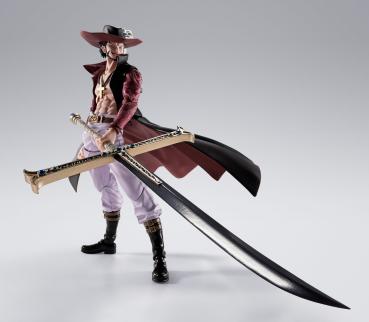 One Piece S.H.Figuarts Actionfigur Dracule Mihawk Hawkeye 17 cm