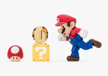 Super Mario S.H. Figuarts Actionfigur Super Mario 10 cm