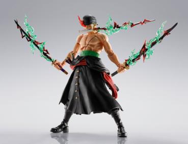 One Piece S.H.Figuarts Actionfigur Roronoa Zoro The King of Hell 15 cm