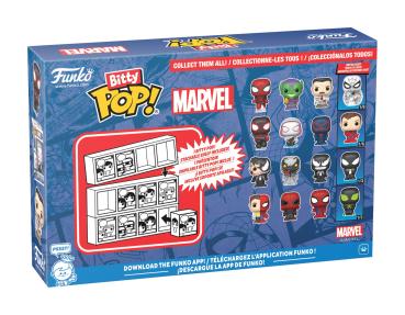 FUNKO Bitty POP - MARVEL Spider-Man Series 1 #4er Pack Chance of Chase